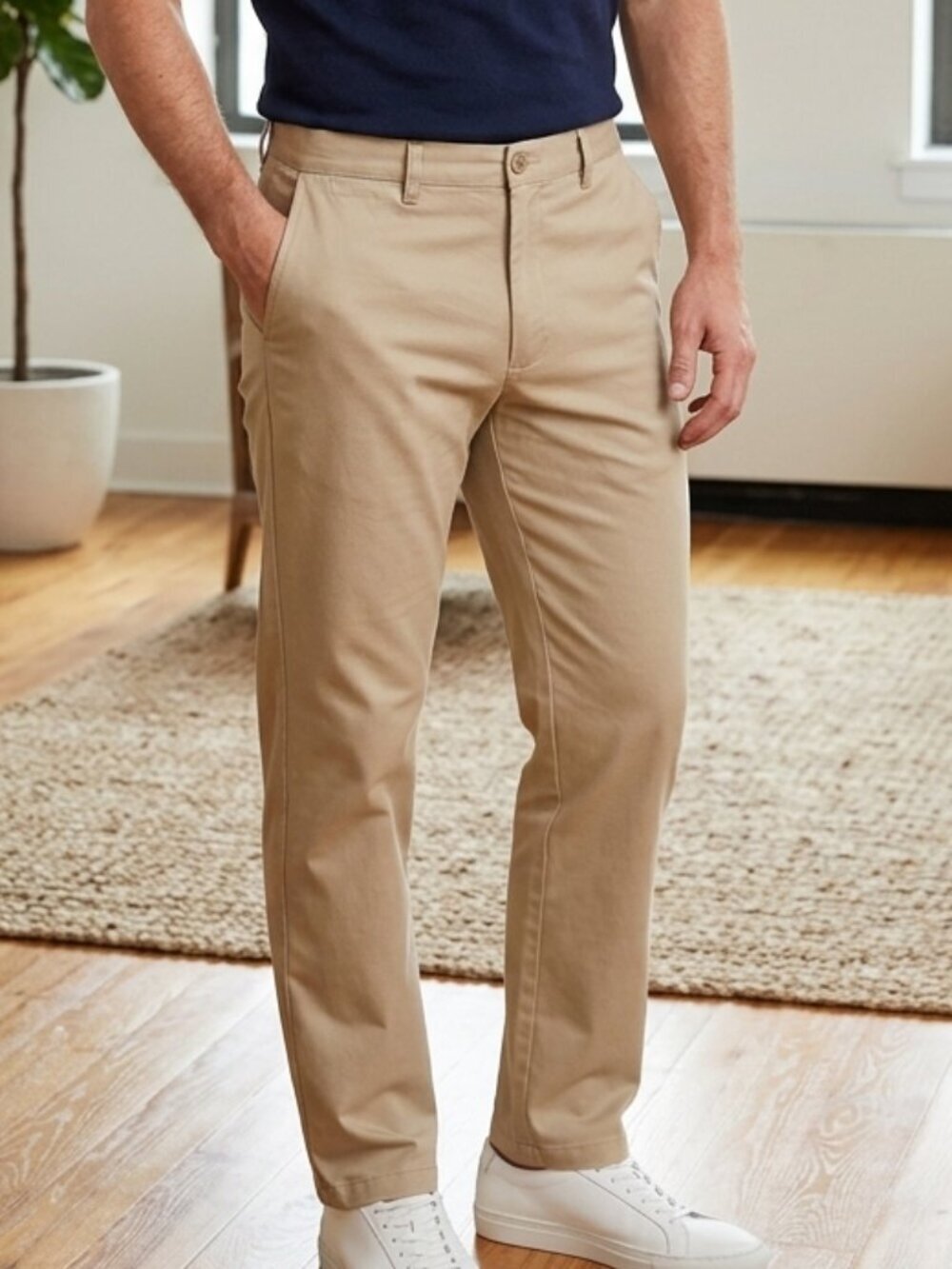 Vintage Dockers 100% Cotton Flat Front Chino Pants 36x34